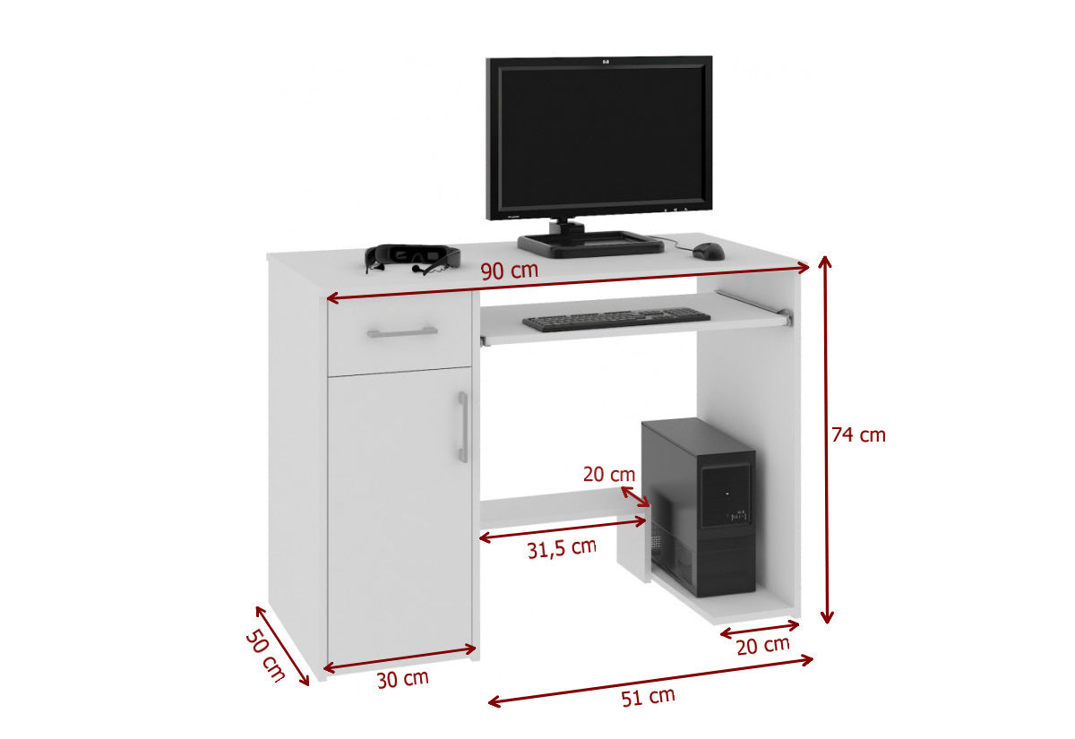 Písací stôl JAY - ROZMEROVKA - 1