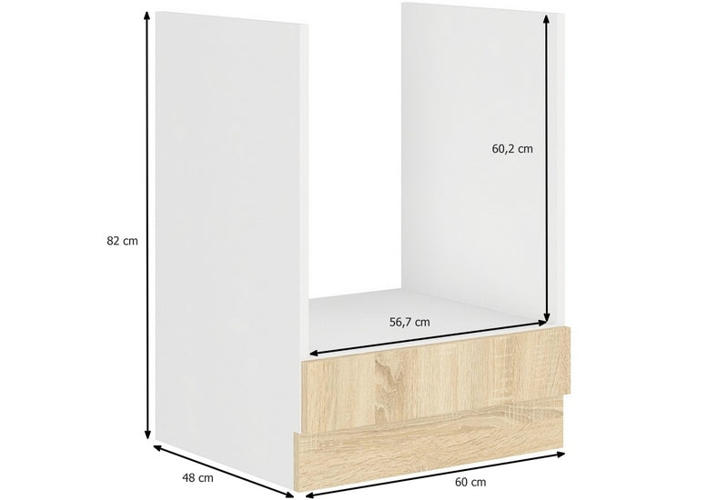 Kuchynská skrinka vstavaná SARA - ROZMEROVKA - 1
