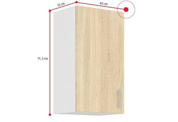 Kuchynská skrinka horná SARA - ROZMEROVKA - 1