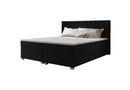 Posteľ Boxspring SIMPLE + rošt + matrac + topper, 140x200, Cosmic 100 -  - 0