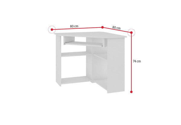 Písací stôl rohový TED - ROZMEROVKA - 1