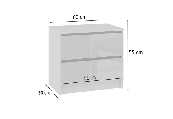 Komoda K60 2SZ - ROZMEROVKA - 1