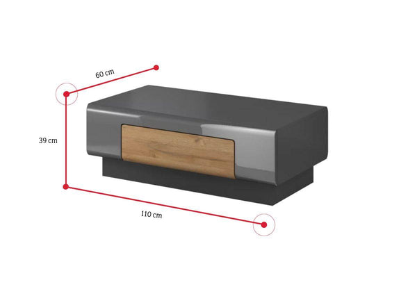 Konferenčný stolík TOLEDO WM (99) - ROZMEROVKA - 2