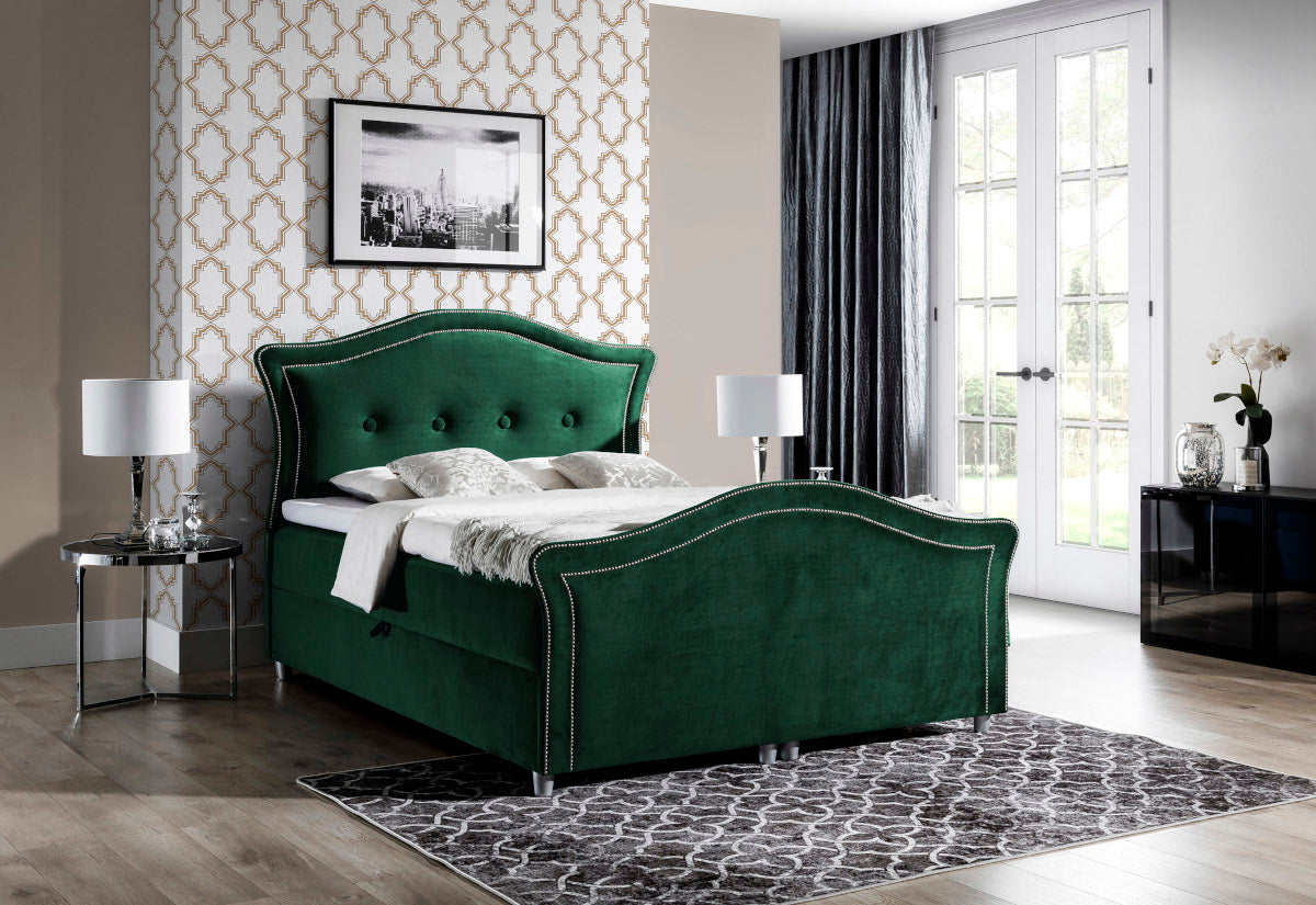 Čalúnená posteľ boxspring BEDRAN LUX - ARANZ - 4