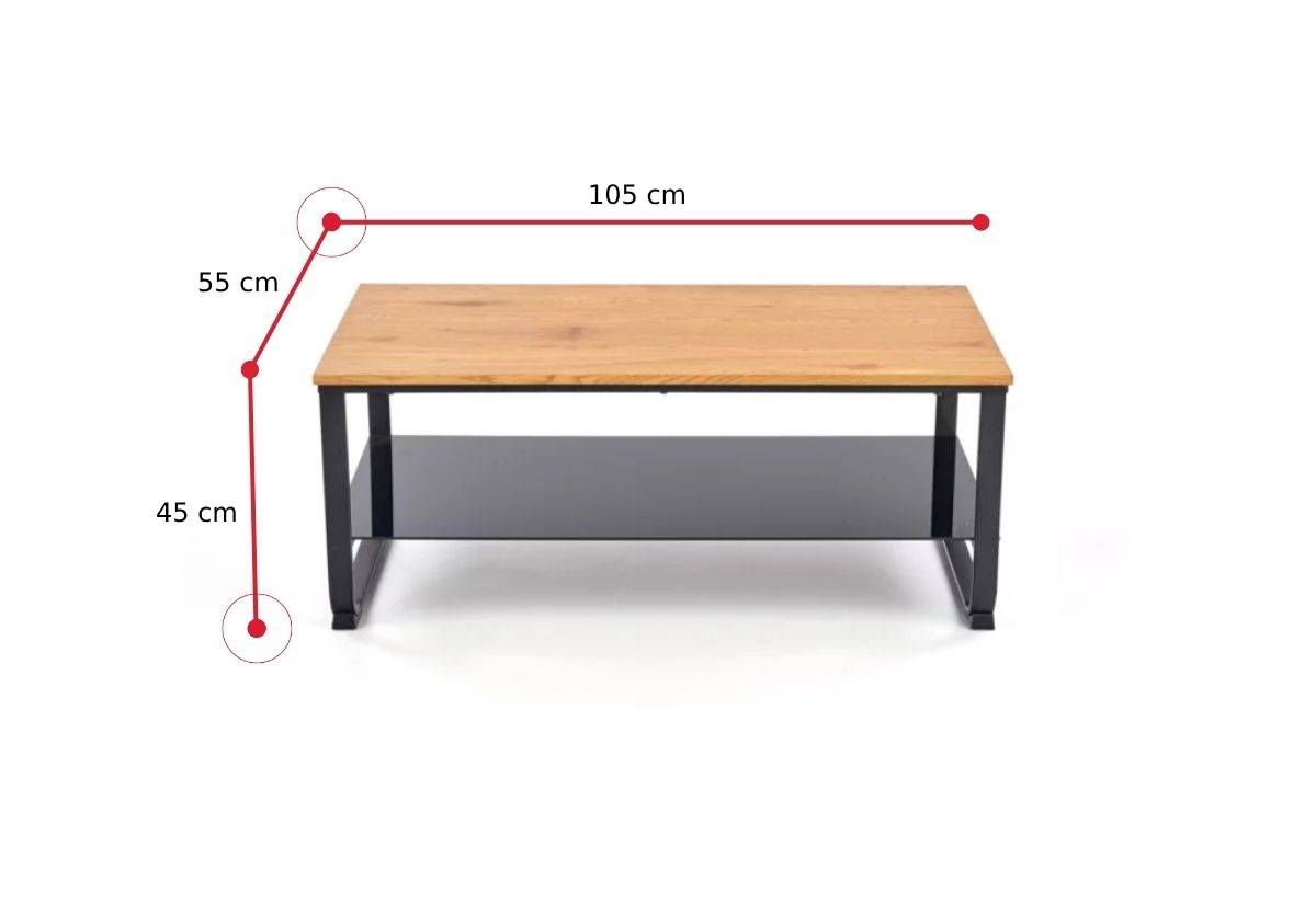 Konferenčný stolík ARTIGA - ROZMEROVKA - 1