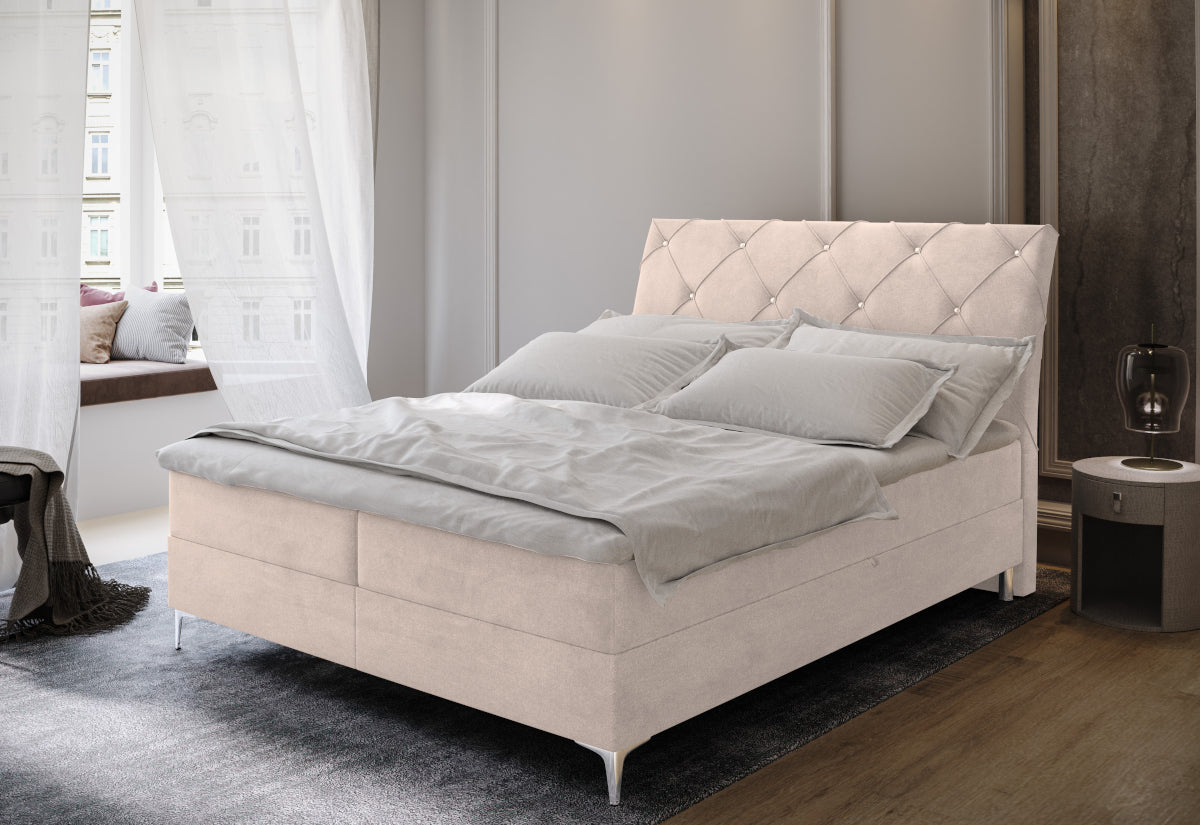 Čalúnená posteľ boxspring MACON - ARANZ - 2