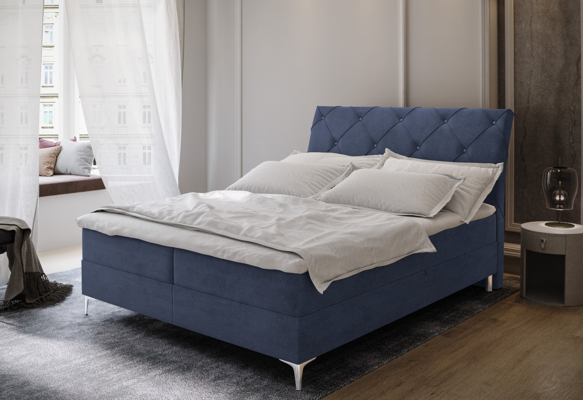 Čalúnená posteľ boxspring MACON - ARANZ - 6