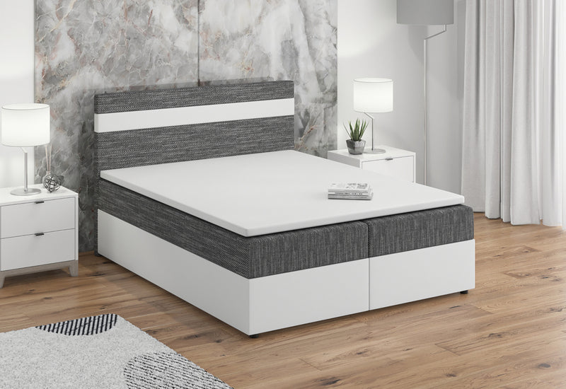 Čalúnená posteľ boxspring MODENA + vrchný matrac - ARANZ - 2