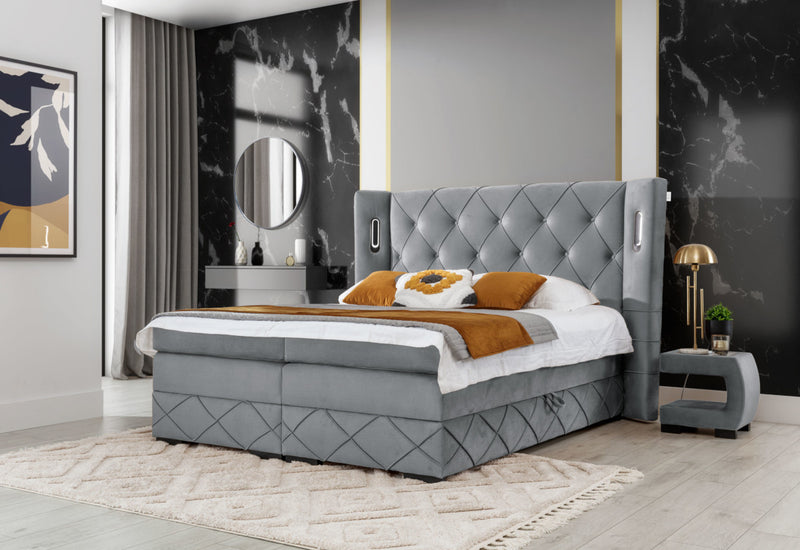 Čalúnená posteľ boxspring FOCUS LUX - ARANZ - 4