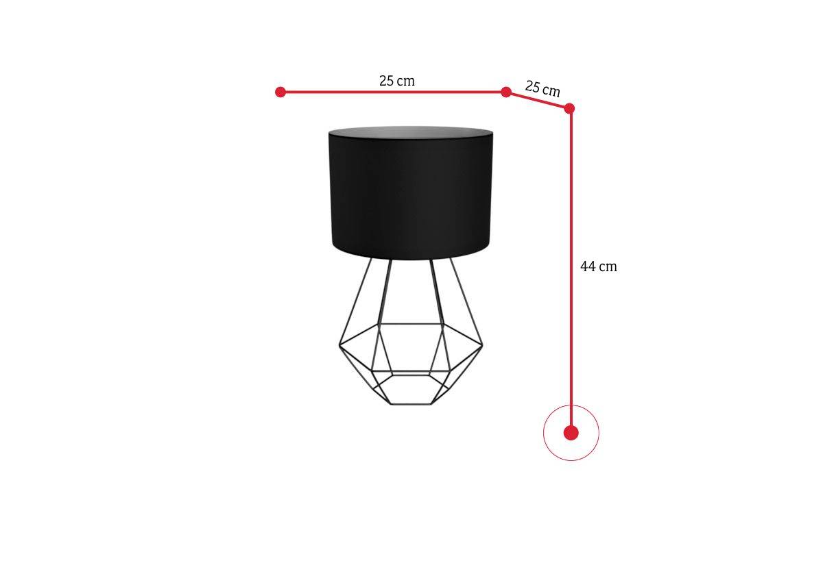 Stolová lampa BREVITAS - ROZMEROVKA - 2