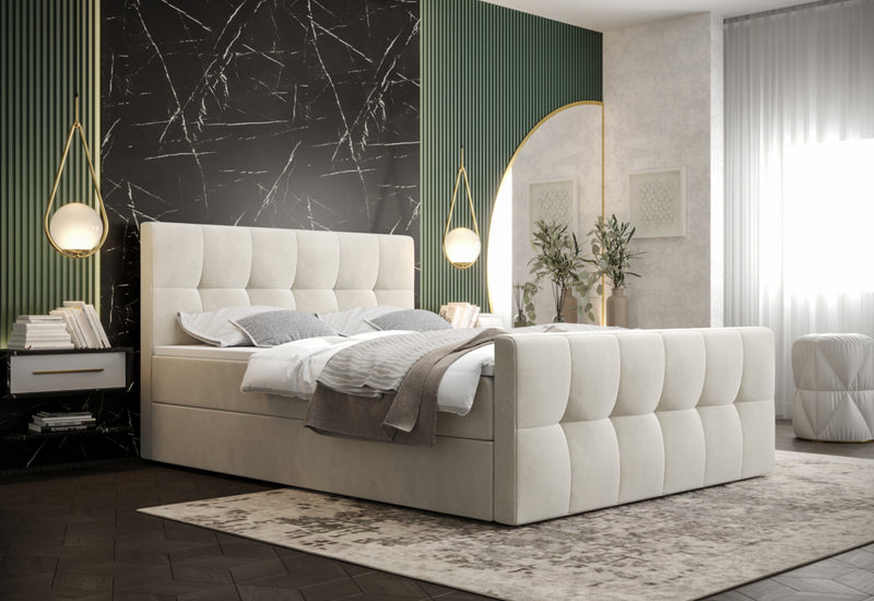 Čalúnená posteľ boxspring MANHATTAN - ARANZ - 1