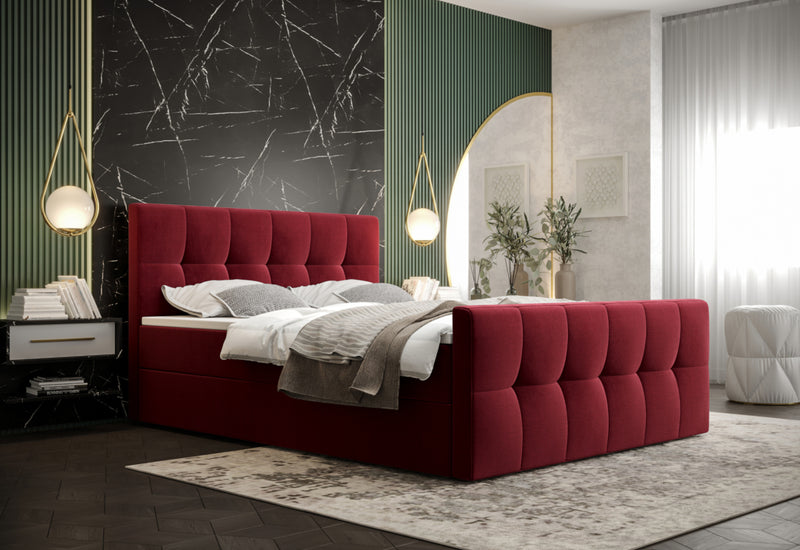 Čalúnená posteľ boxspring MANHATTAN - ARANZ - 4