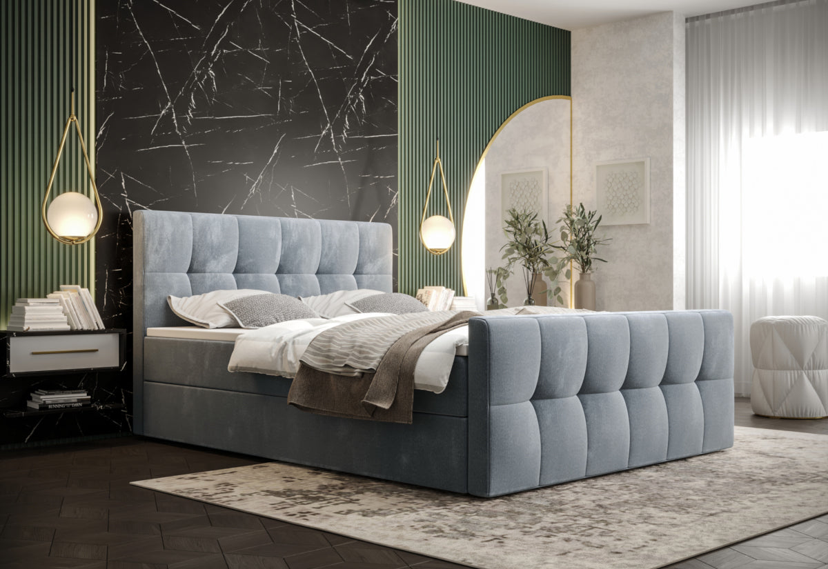 Čalúnená posteľ boxspring MANHATTAN - ARANZ - 5