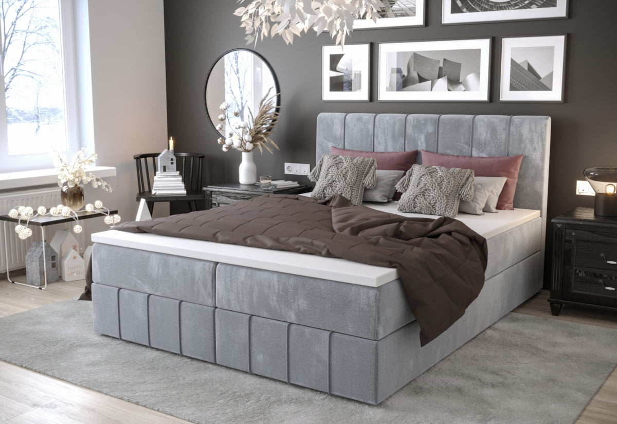 Čalúnená posteľ boxspring BAHAMA 2 - ARANZ - 5