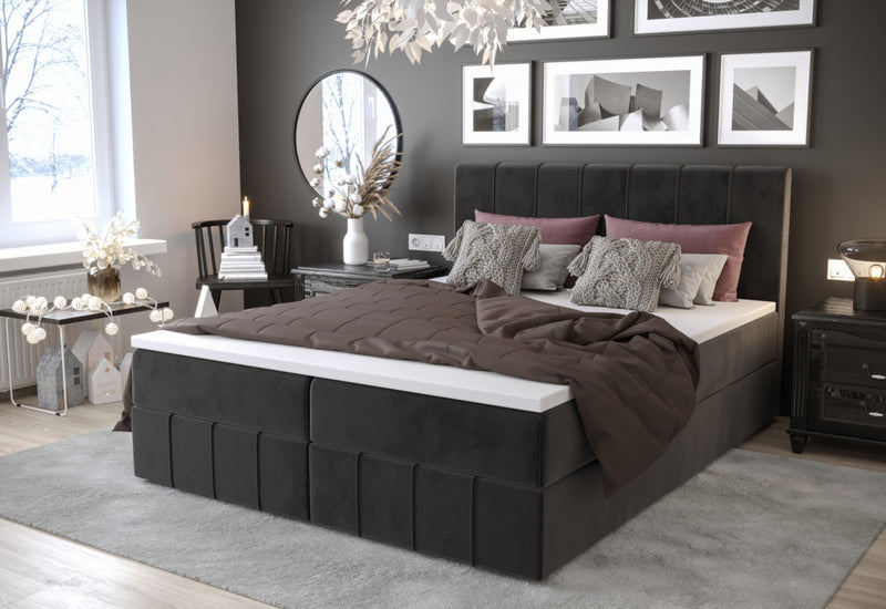 Čalúnená posteľ boxspring BAHAMA 2 - ARANZ - 6