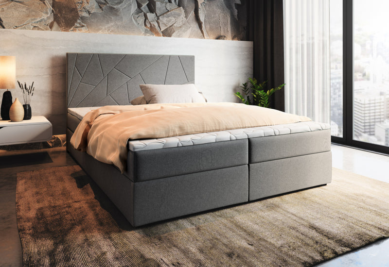 Čalúnená posteľ boxspring MADO - ARANZ - 2