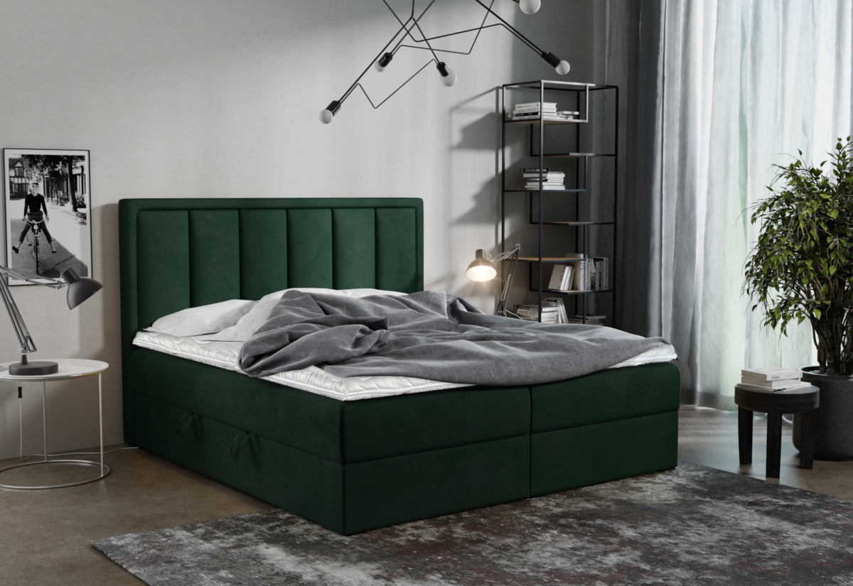 Čalúnená posteľ boxspring VOXI - ARANZ - 5