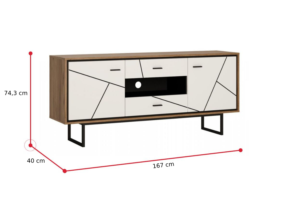 TV stolík BROLO - ROZMEROVKA - 1