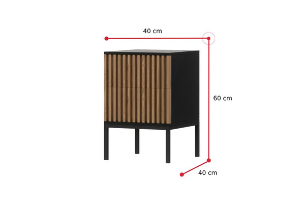 Nočný stolík MEORATI - ROZMEROVKA - 1
