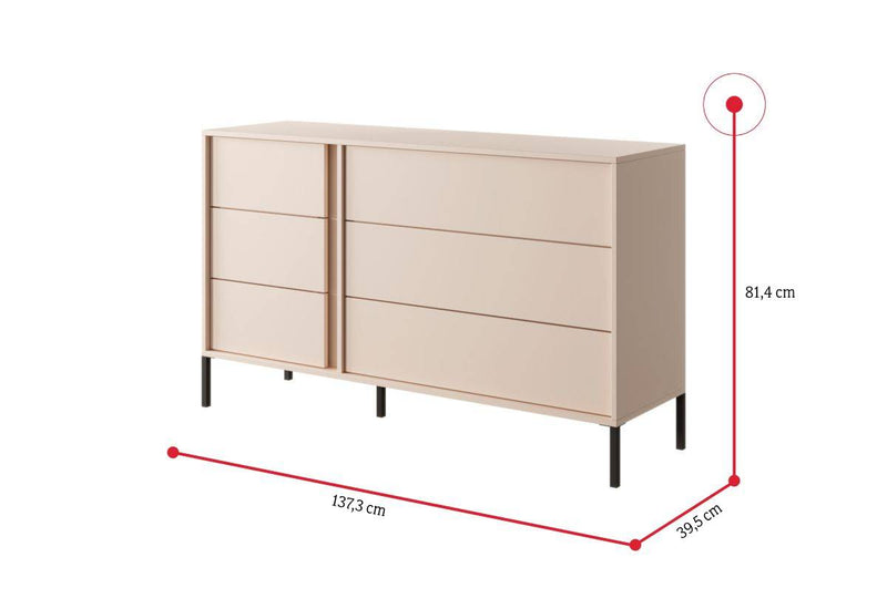 Komoda DAST 4 - ROZMEROVKA - 1