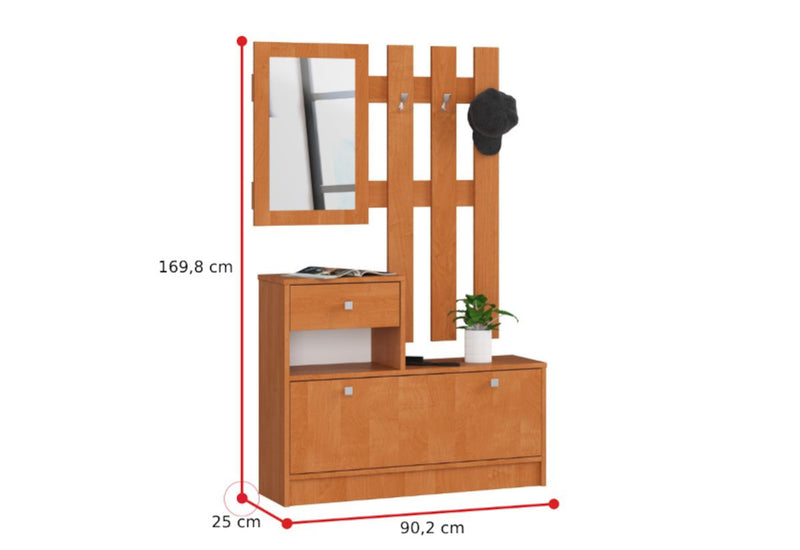 Predsieňová zostava MEBLI - ROZMEROVKA - 1