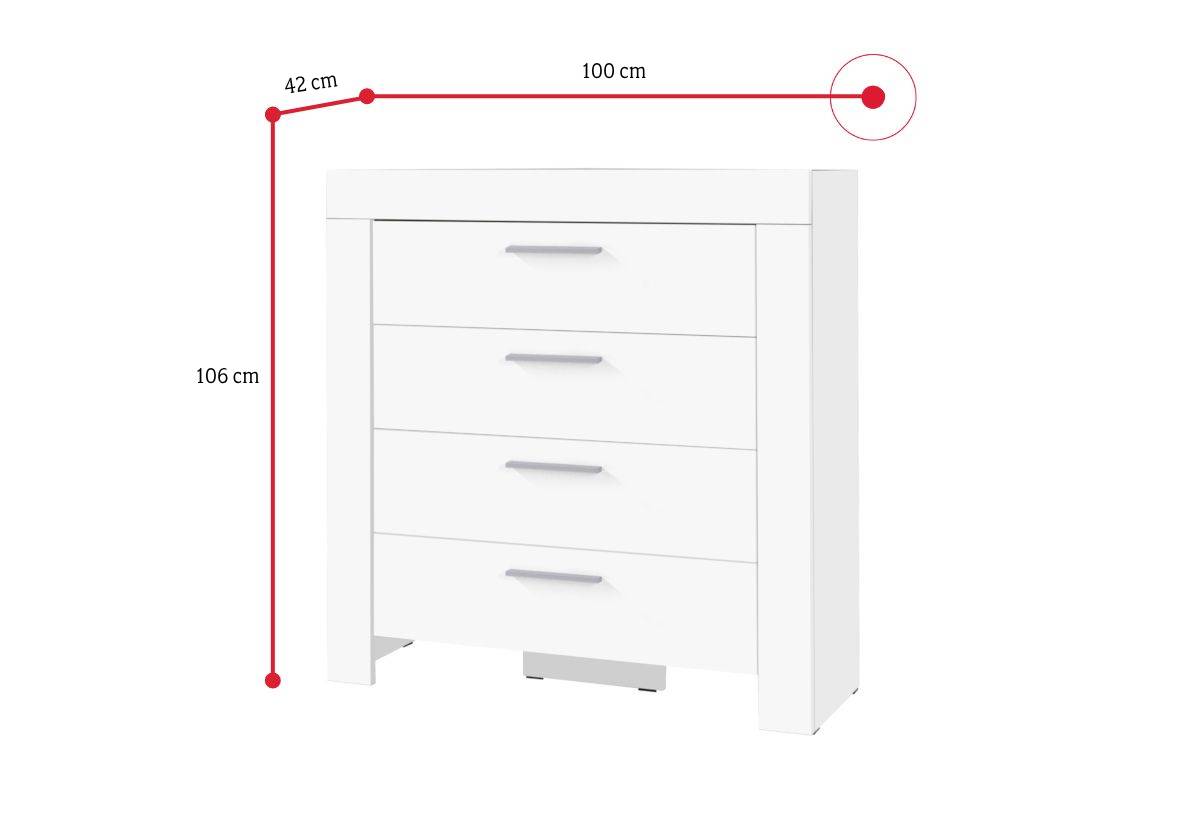 Komoda CESIRO 2 - ROZMEROVKA - 1