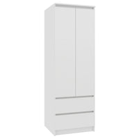 Skriňa STAR S60 2D2SZ, 60x180x51, biela -  - 0