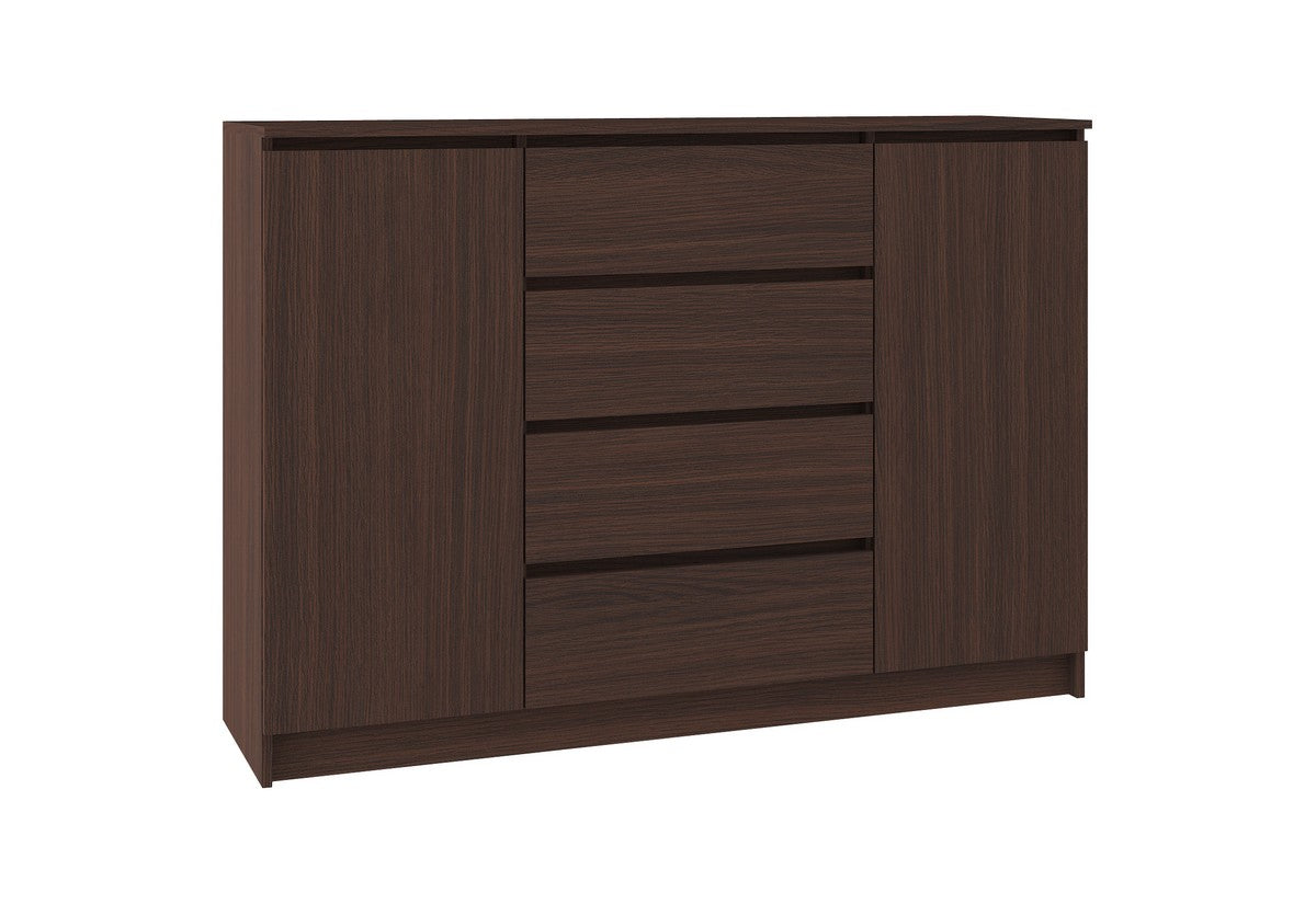 Komoda K140 2D4SZ, 138x99x40, wenge -  - 0