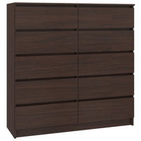 Komoda K120 10SZ, 120x121x40, wenge -  - 0