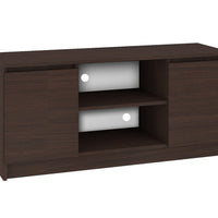 TV stolík RTV K120 2D1P, 120x55x40, wenge -  - 0