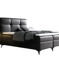 Čalúnená posteľ boxspring FIGARO + topper, 200x200, madryt 1100 -  - 0