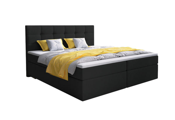 Čalúnená posteľ boxspring GLOS, 160x200, cosmic 100 -  - 0