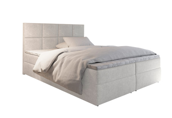 Čalúnená posteľ boxspring LENA, 160x200, Cosmic 10 -  - 0