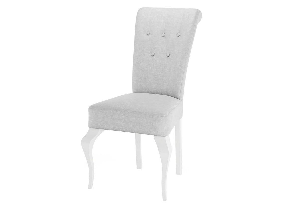 Jedálenská stolička CHAIR S63,52x100x70, biela -  - 0