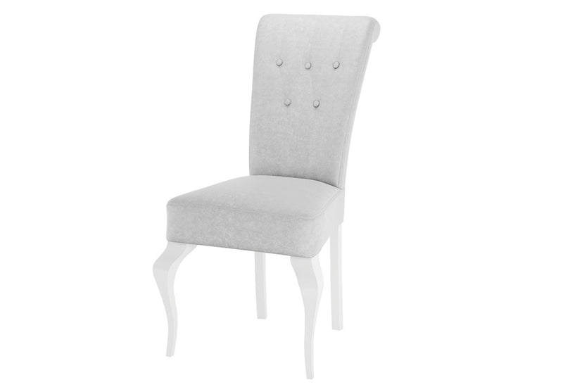 Jedálenská stolička CHAIR S63,52x100x70, biela -  - 0