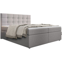 Čalúnená posteľ boxspring PALMA + topper, 140x200, inari 22 -  - 0