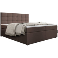 Čalúnená posteľ boxspring PALMA + topper, 140x200, inari 24 -  - 0