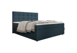 Čalúnená posteľ boxspring PALMA + topper, 140x200, inari 87 -  - 0