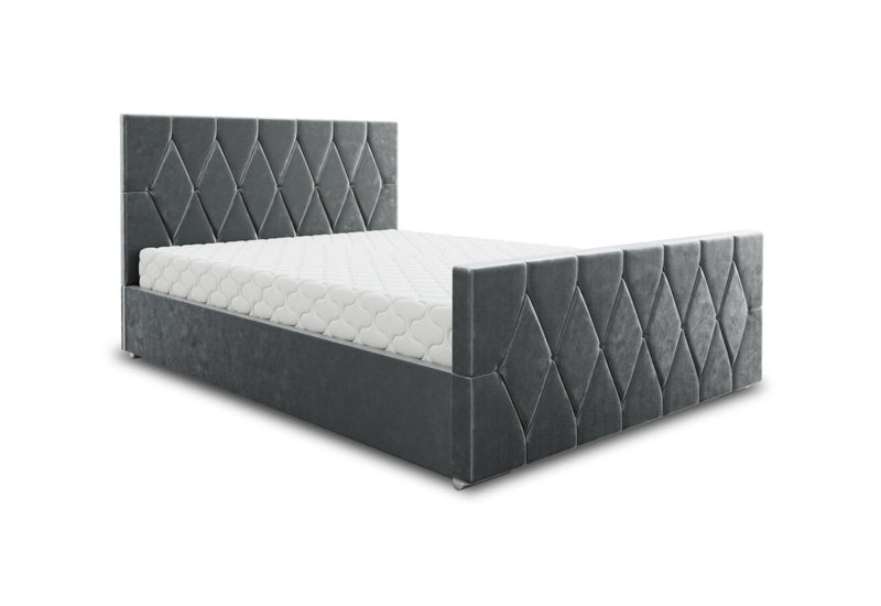 Čalúnená posteľ boxspring ADA, 90x200, itaka 50 -  - 0