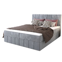 Čalúnená posteľ boxspring BAHAMA, 140x200, monolith 70 -  - 0