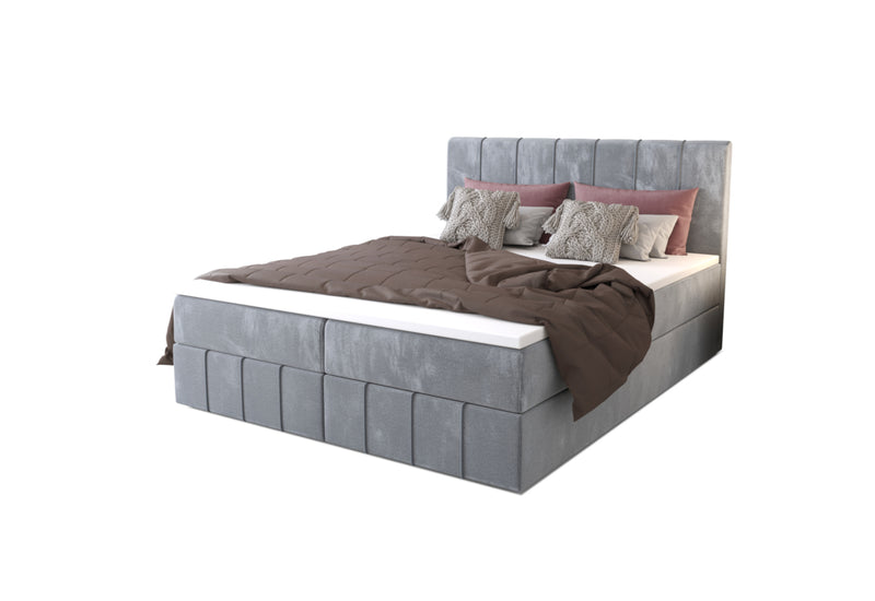 Čalúnená posteľ boxspring BAHAMA, 140x200, monolith 70 -  - 0