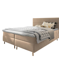 Čalúnená posteľ boxspring SANTA, 140x200,  kronos 27 -  - 0