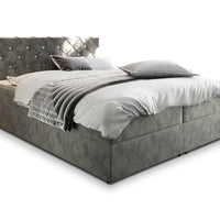 Čalúnená posteľ boxspring RIVA, 140x200,  magic velvet 2217 -  - 0