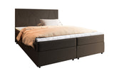 Čalúnená posteľ boxspring MADO, 140x200, inari 24 -  - 0