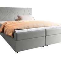 Čalúnená posteľ boxspring MADO, 140x200, inari 91 -  - 0