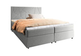 Čalúnená posteľ boxspring MADO, 140x200, inari 91 -  - 0