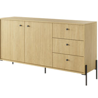 Komoda SCANDI, 153,1x81,4x39,5, dub scandi -  - 0