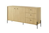 Komoda SCANDI, 153,1x81,4x39,5, dub scandi -  - 0