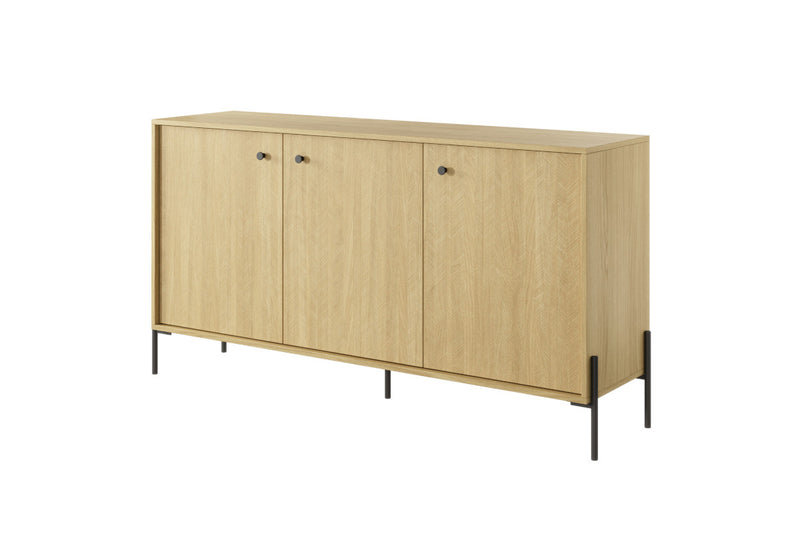 Komoda SCANDI 2, 153,1x81,4x39,5, dub scandi -  - 0