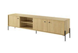 TV stolík SCANDI, 202,9x53,4x39,4, dub scandi -  - 0